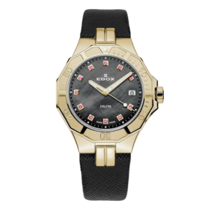 53020-37JC-NANRUD EDOX エドックス デルフィン オリジナル ダイバー デイト レディー
