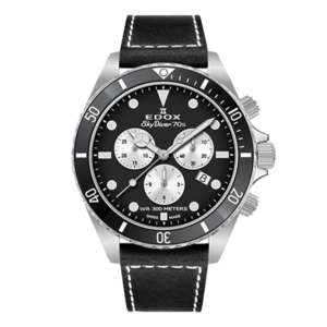 10238-3NC-NIA EDOX エドックス スカイダイバー クロノグラフ