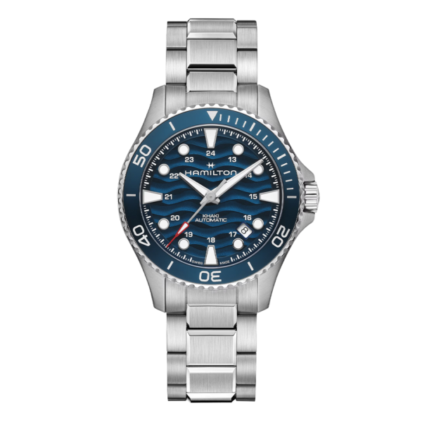 H82425140 HAMILTON ハミルトン カーキ ネイビー スキューバ 40mm
