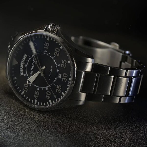 H64615135 HAMILTON ハミルトン カーキ アビエーション パイロット デイデイト 42mm