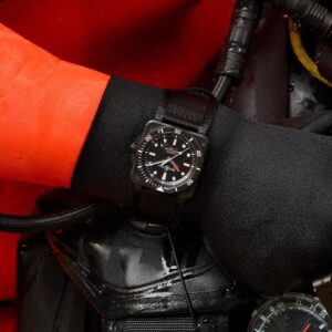 BR0392-D-BL-CE/SRB Bell & Ross ベル&ロス BR03-92 ダイバー ブラックマット