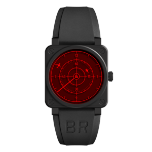 【999本限定】BR0392-RRDR-CE/SRB レッド レーダー セラミック Bell & Ross ベル&ロス インストゥルメント BR03-92