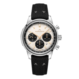 N2200.19S02.C01 NORQAIN ノルケイン フリーダム60 クロノ 43mm リミテッドエディション ブラックパーロンラバーストラップ仕様