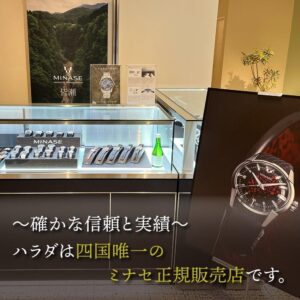 MINASE ミナセ DIVIDO ディヴァイド ブラック VM14-M01GBK-SSB メンズ 自動巻き腕時計 ステンレスブレスレット