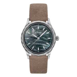 534 Mother-of-Pearl S SINN ジン レディースウォッチ クラシック アルカンターラストラップ仕様