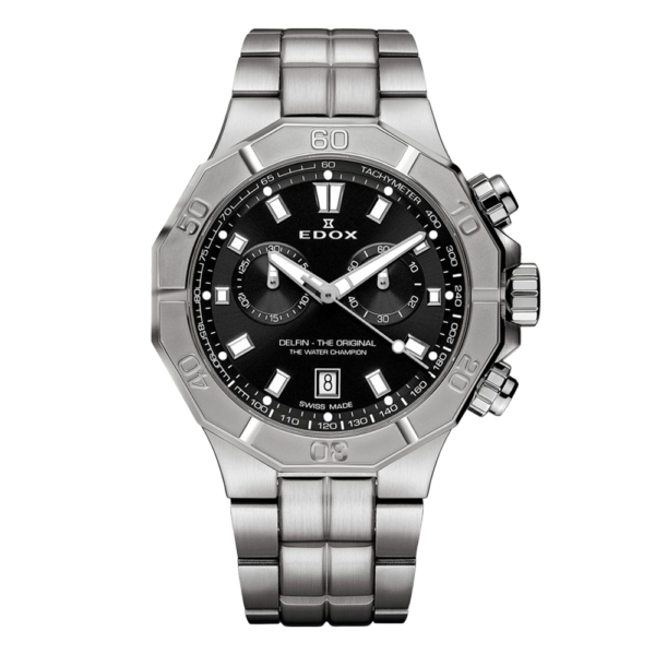 10113-3M-NIN EDOX エドックス デルフィン オリジナル クロノグラフ
