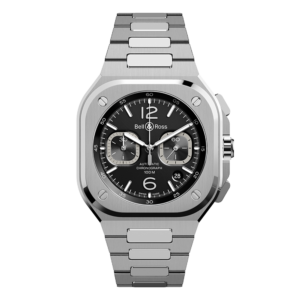 BR05C-BL-ST/SST ブラックスチール Bell & Ross ベル&ロス インストゥルメント BR05 クロノ 42mm