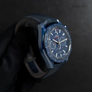 304.93.44.52.03.001 OMEGA オメガ スピードマスター ムーンフェイズ ブルーサイド オブ ザ ムーン 44.25MM