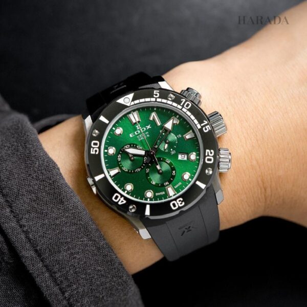 【日本限定】 10242-TIN-VINGM EDOX エドックス クロノオフショア1 クロノグラフ ジャパンリミテッドエディション
