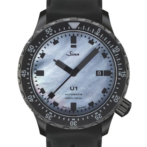 【世界限定300本】 U1.S.Perlmutt.S Sinn ジン ダイバーズウォッチ シリコンストラップ仕様