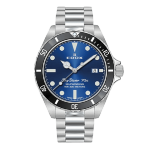 80112-3NM-BUI EDOX エドックス スカイダイバー デイト オートマティック
