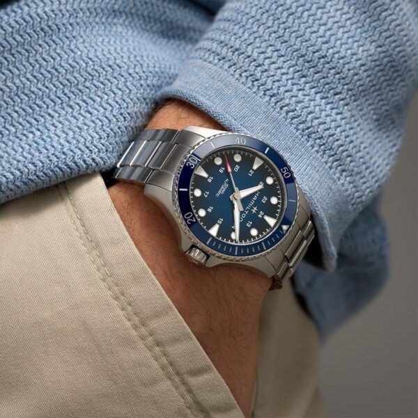 H82505140 HAMILTON ハミルトン カーキ ネイビー スキューバ オート 43mm
