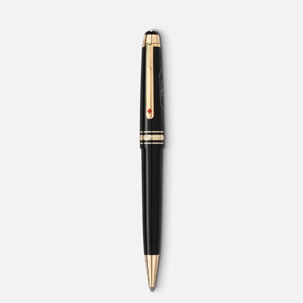 MB128380 MONTBLANC モンブラン マイスターシュテュック アラウンド ザ ワールド イン 80デイズ ミッドサイズ ボールペン
