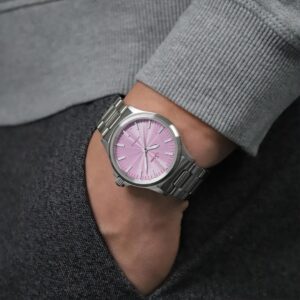 【世界限定300本】556 Mauve Sinn ジン パイロットウォッチ ファインアジャスト付きブレスレット仕様