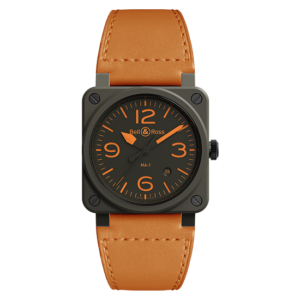 【999本限定】 BR0392-KAO-CE/SCA Bell & Ross ベル&ロス インストゥルメント BR03-92 MA-1