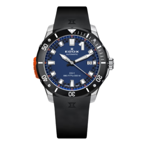 80137-3NO-CABUN EDOX エドックス クロノオフショア1 ベゼルロック デイト 40mm