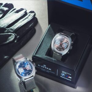 【世界限定600本】 08202-3BU-BUIN EDOX エドックス クロノラリー スポーツマン クロノグラフ オートマティック