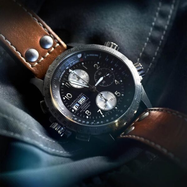 H77616533 HAMILTON ハミルトン カーキ アビエーション X-WIND オート クロノ 44mm