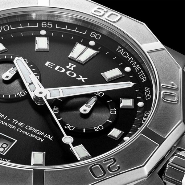 10113-3CA-NIN EDOX エドックス デルフィン オリジナル クロノグラフ
