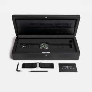 【世界限定500本】 BR0393-GN-ST/SRB Bell & Ross ベル&ロス BR-03 GMT グリーンラム