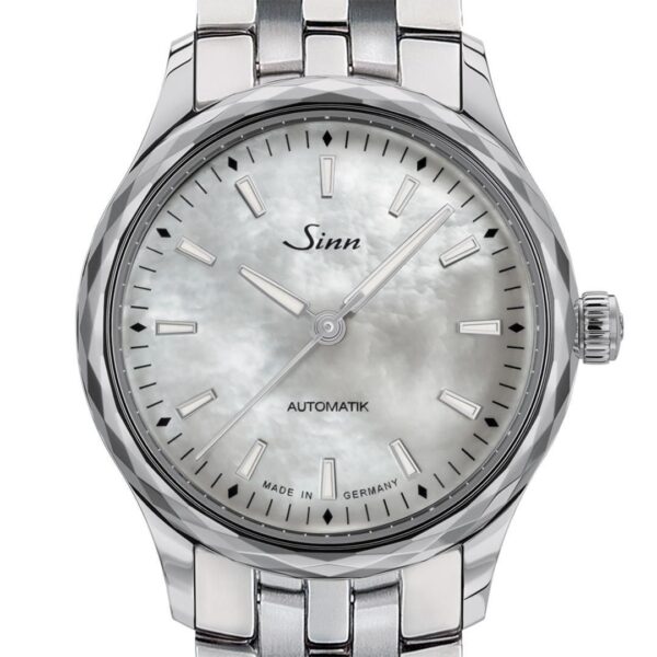 534 Mother-of-Pearl W SINN ジン レディースウォッチ クラシック ブレスレット仕様