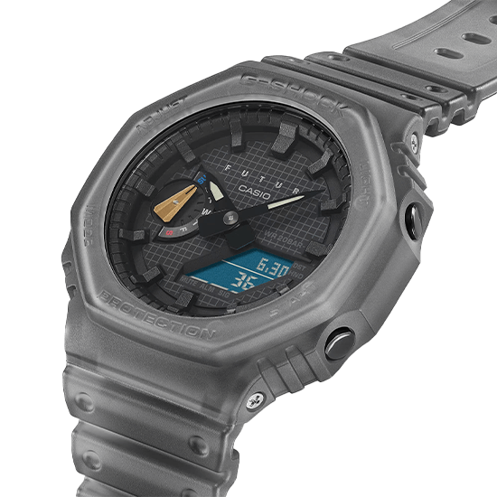 CASIO カシオ G-SHOCK ANALOG-DIGITAL 2100 Series FUTURコラボレーションモデル GA-2100FT-8AJR