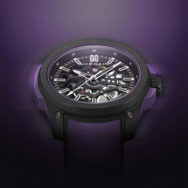 【世界限定400本】N3000.07Q26.B23 NORQAIN ノルケイン ワイルドワン スケルトン 42mm リミテッドエディション パープル