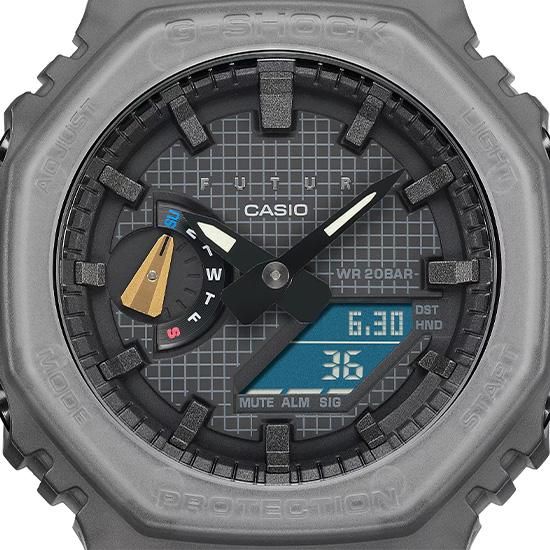 CASIO カシオ G-SHOCK ANALOG-DIGITAL 2100 Series FUTURコラボレーションモデル GA-2100FT-8AJR