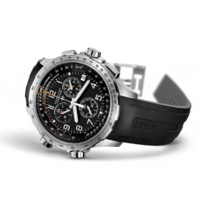 H77912335 HAMILTON ハミルトン カーキ アビエーション X-ウィンド GMT クロノ クォーツ 46mm