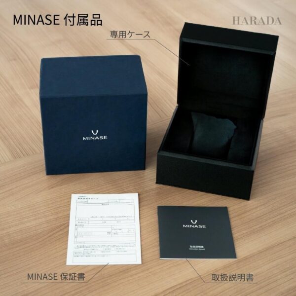 MINASE ミナセ Luna Arch ルナアーチ ホワイト UG01-M01NWH-SSBD レディース クオーツ腕時計