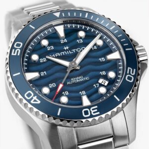 H82425140 HAMILTON ハミルトン カーキ ネイビー スキューバ 40mm
