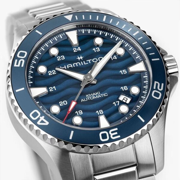 H82425140 HAMILTON ハミルトン カーキ ネイビー スキューバ 40mm