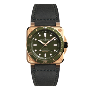 【999本限定】 BR0392-D-G-BR/SCA グリーン ブロンズBell & Ross ベル&ロス インストゥルメント BR03-92 ダイバー