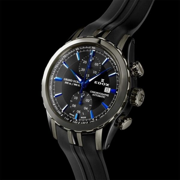 09800-357GNCA-NIBU EDOX エドックス グランドオーシャン クロノグラフ オートマティック