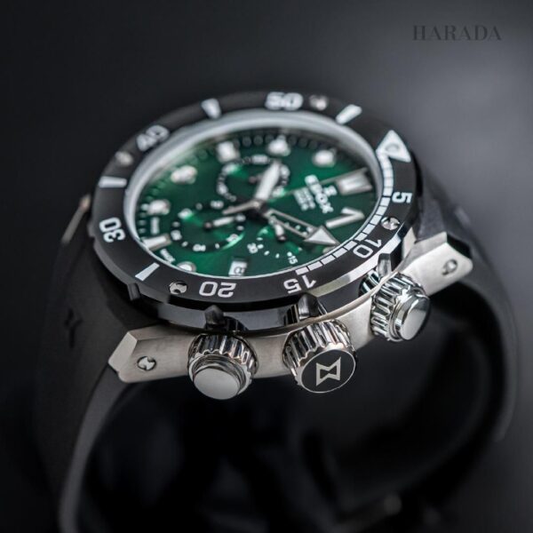 【日本限定】 10242-TIN-VINGM EDOX エドックス クロノオフショア1 クロノグラフ ジャパンリミテッドエディション