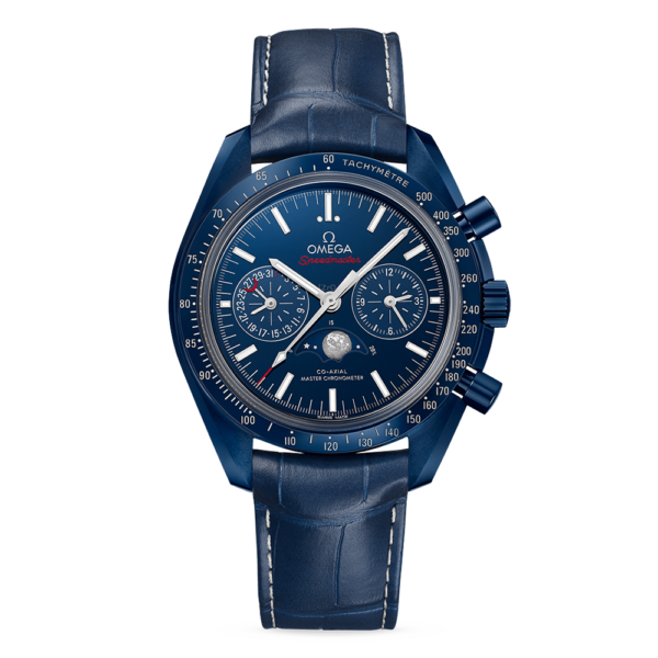 304.93.44.52.03.001 OMEGA オメガ スピードマスター ムーンフェイズ ブルーサイド オブ ザ ムーン 44.25MM