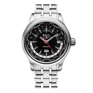 BALL WATCH ボールウォッチ トレインマスター ワールドタイムII GM2020D-S3CJ-BK