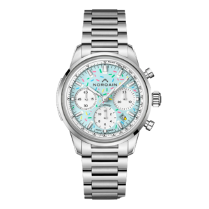 N2201.19S04.A01 NORQAIN ノルケイン フリーダム クロノ 40mm エンジョイライフ スプリンクル ブレスレット仕様