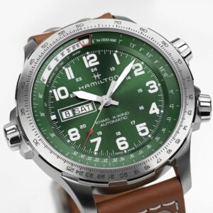 H77735560 HAMILTON ハミルトン カーキ アビエーション エーション X-ウィンド デイ デイト オート 45mm