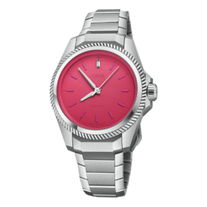 01 531 7796 4158-07 8 17 05LC ORIS オリス プロパイロットX ミス・ピギー エディション 34mm