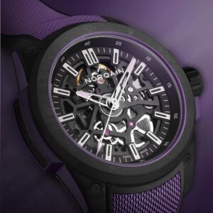 【世界限定400本】N3000.07Q26.B23 NORQAIN ノルケイン ワイルドワン スケルトン 42mm リミテッドエディション パープル