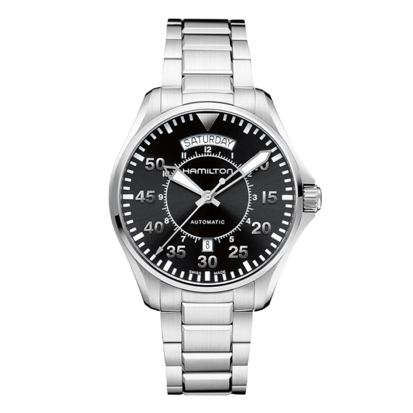 H64615135 HAMILTON ハミルトン カーキ アビエーション パイロット デイデイト 42mm