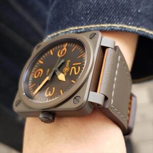 【999本限定】 BR0392-KAO-CE/SCA Bell & Ross ベル&ロス インストゥルメント BR03-92 MA-1