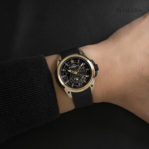 【限定50本】N3001.07G06.B01 NORQAIN ノルケイン ワイルドワン スケルトン 39mm イエローゴールド リミテッドエディション
