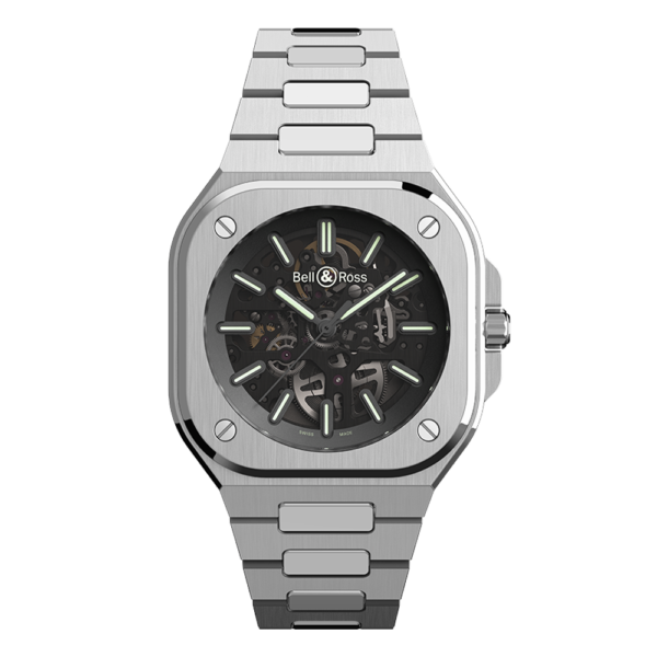【限定500本】BR05A-BL-SK-ST/SST スケルトンナイトラム Bell & Ross ベル&ロス インストゥルメント BR05