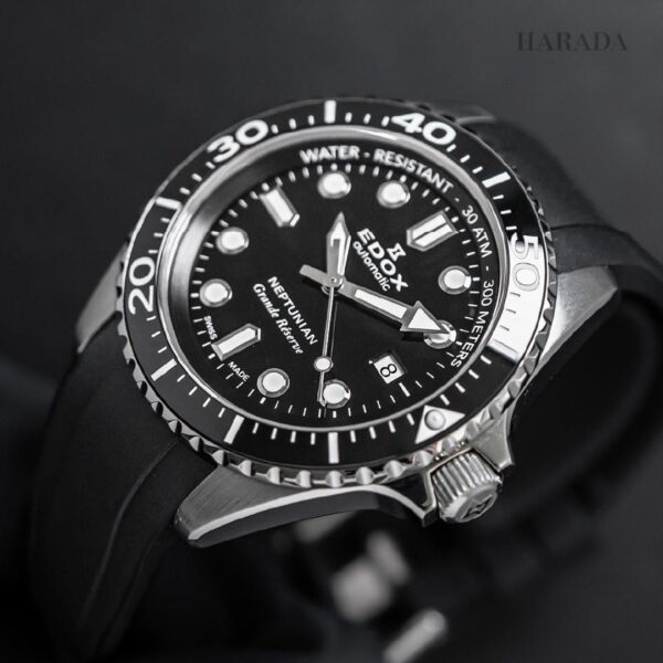 80801-3NCA-NIN EDOX エドックス ネプチュニアン グランデ リザーブ デイト オートマティック