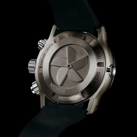 10242-TIN-BUIDN EDOX エドックス クロノオフショア1 クロノグラフ