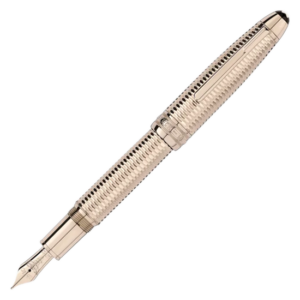 MONTBLANC モンブラン マイスターシュテュック ジオメトリー ソリテール シャンパンゴールド ル・グラン 万年筆 MB118101