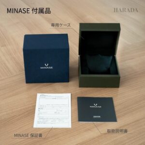 MINASE ミナセ MASTER CRAFT M3 マスタークラフト M3 雪平文字盤 グレー M3M3-DGY1 自動巻き 腕時計ケース単体