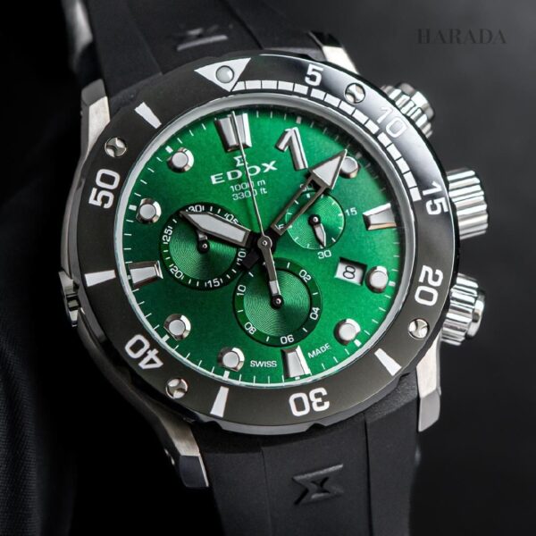 【日本限定】 10242-TIN-VINGM EDOX エドックス クロノオフショア1 クロノグラフ ジャパンリミテッドエディション